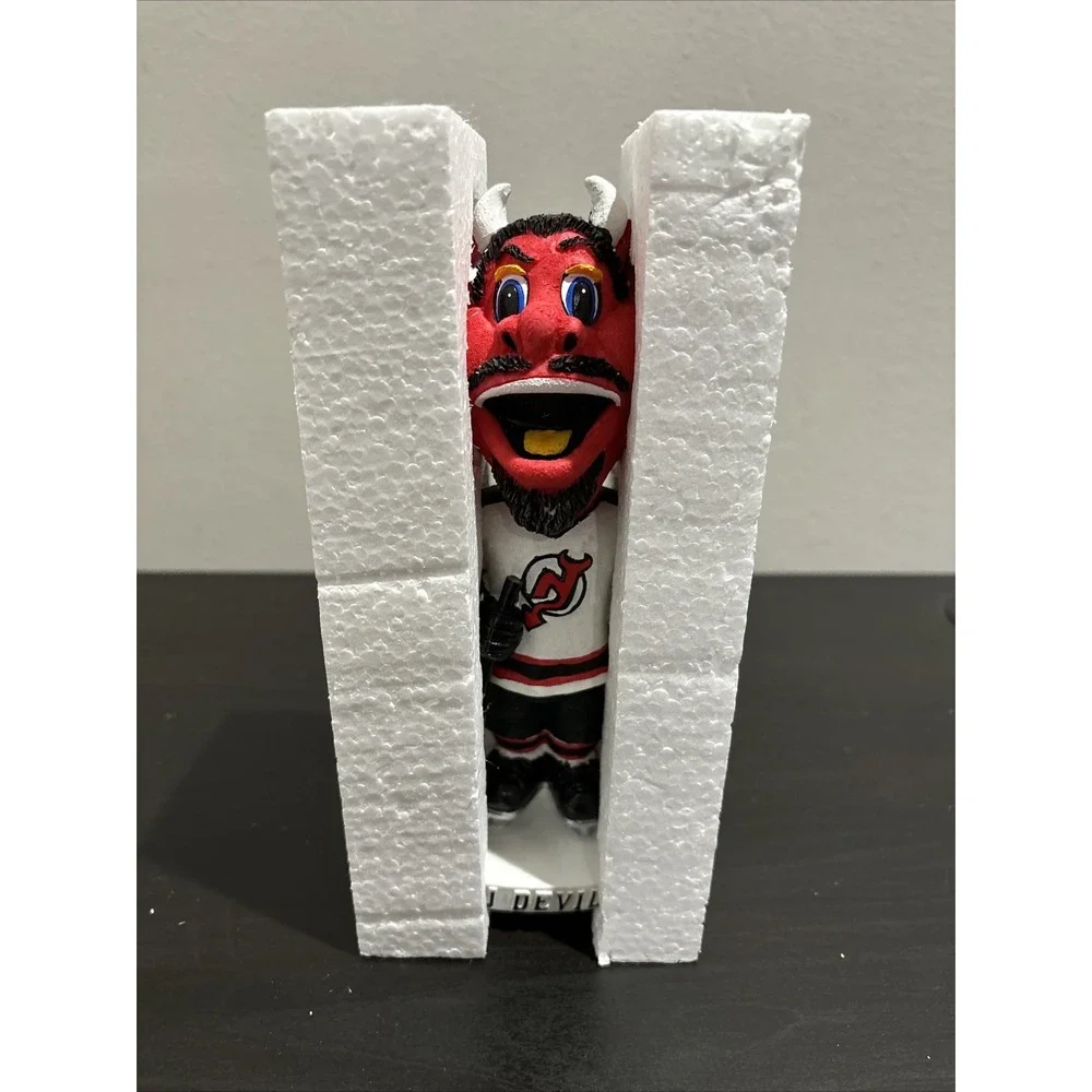 2001 New Jersey Devils NHL Hockey Mascot Bobblehead Bobble Head Original Box